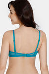 Zivame Beautiful Basics Padded Wired 3/4Th Coverage Lace Bra - Exotic Plume — thumbnail 2